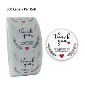 $8 bundle itemπ 500 pcs thank you stickers